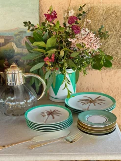 Molecot Dinnerware|Coconut Tree Dinner Plate