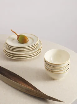 Maison Madison Dinnerware|Colette Set with Cereal Bowl, Set of 12