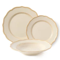 Maison Madison Dinnerware|Colette Set with Pasta Bowl, Set of 12