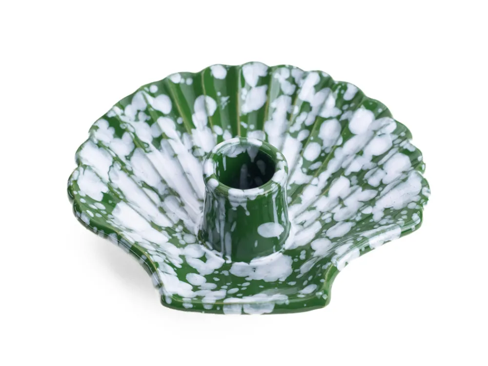 Carolina Irving and Daughters Candles|Concha Candle Green