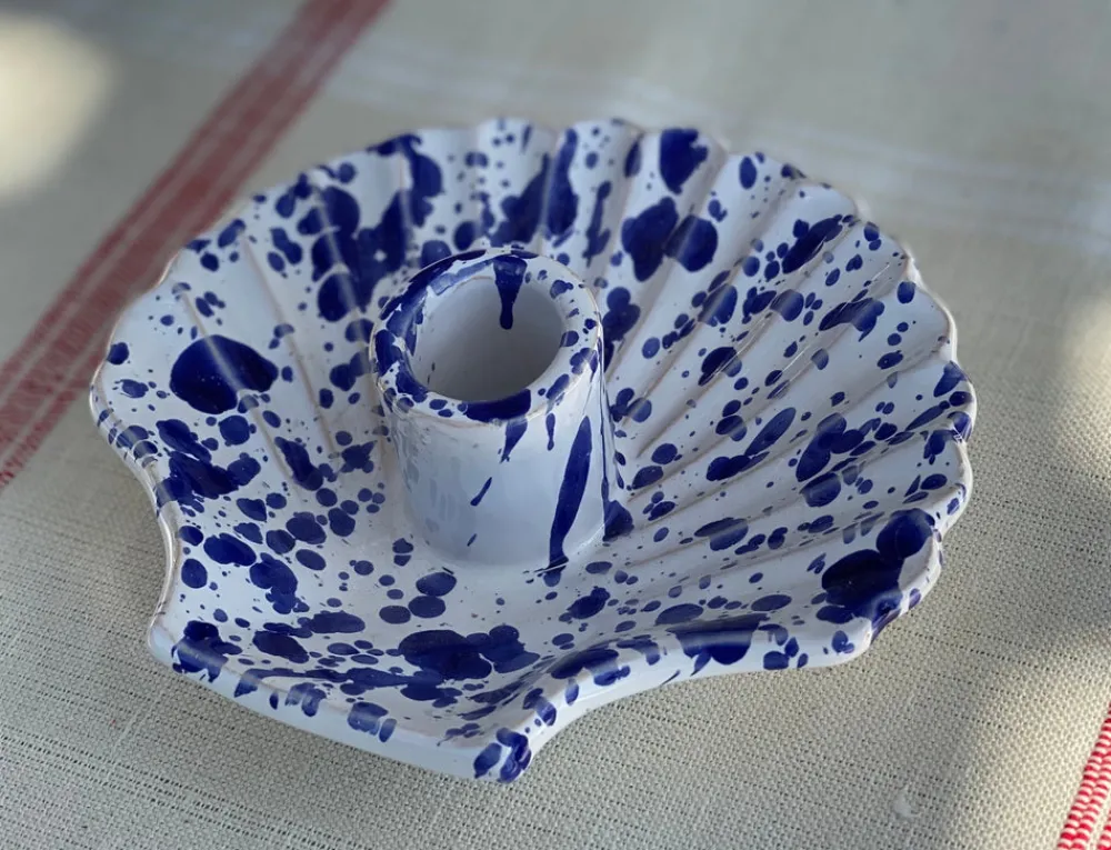 Carolina Irving and Daughters Candles|Concha Candle White