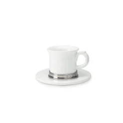 Match Silver|Dinnerware|Convivio Espresso Cup with Saucer