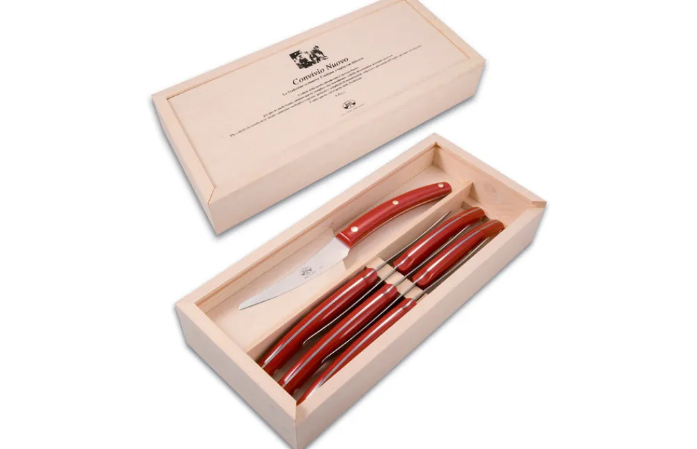 Match Silver|Flatware|Convivio Steak Knives, Set of 6