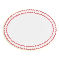 Loulou La Dune Place Settings & Linens|Cora Placemat And Napkin Set In Petal Pink