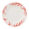 Este Ceramiche Dinnerware|Coral Dinner Plates in Red, Set of 6