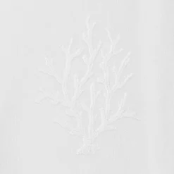 Henry Handwork Place Settings & Linens|Coral Knot White Napkin