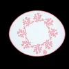 Cibelle Place Settings & Linens|Coral Pink Corallo Breakfast Placemat