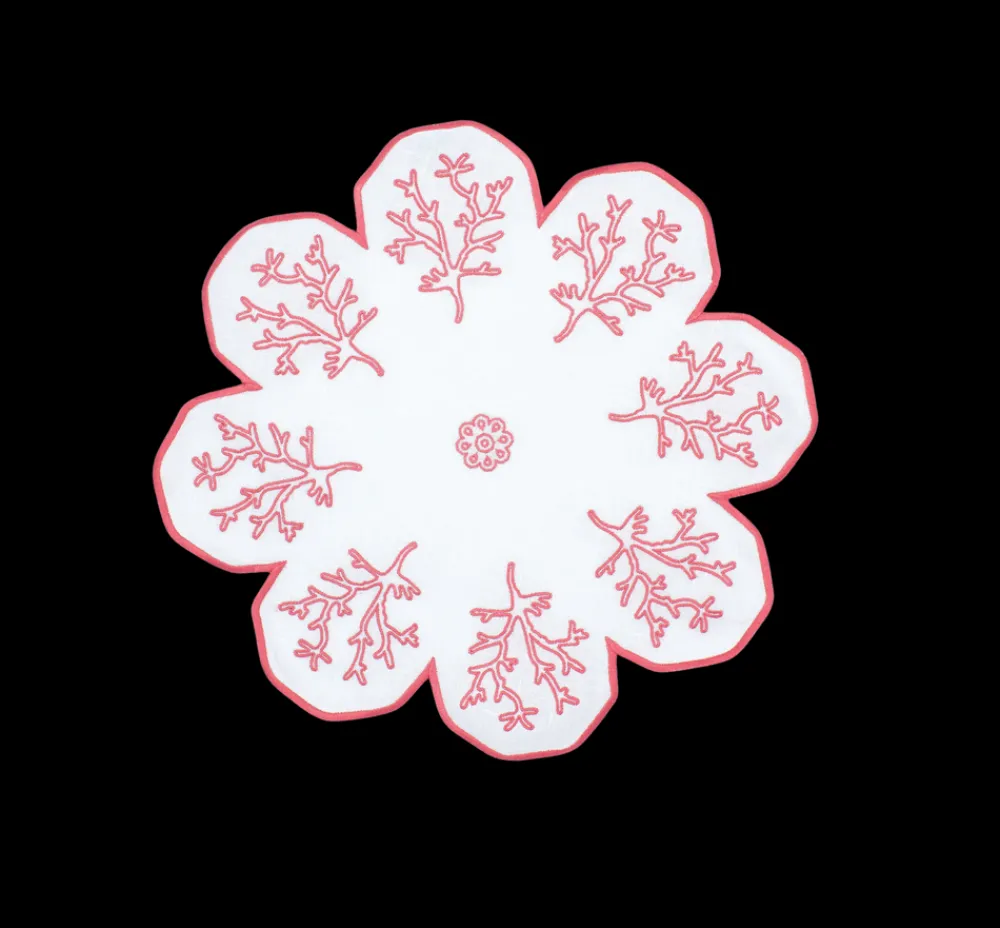 Cibelle Place Settings & Linens|Coral Pink Corallo Placemat