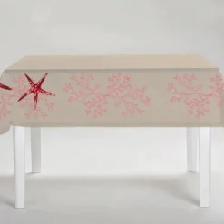 Cibelle Place Settings & Linens|Coral Pink Corallo Tablecloth