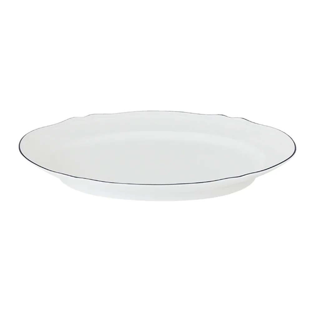 Ginori 1735 Dinnerware|Corona Large Oval Platter