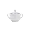 Ginori 1735 Dinnerware|Corona Sugar Bowl with Cover