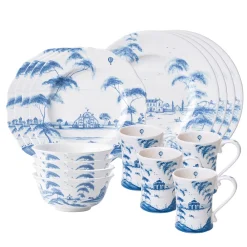 Juliska Dinnerware|Country Estate Blue 16 pc Set