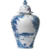 Juliska Pantry|Dinnerware|Country Estate Delft Blue 17" Lidded Ginger Jar Estate Grounds
