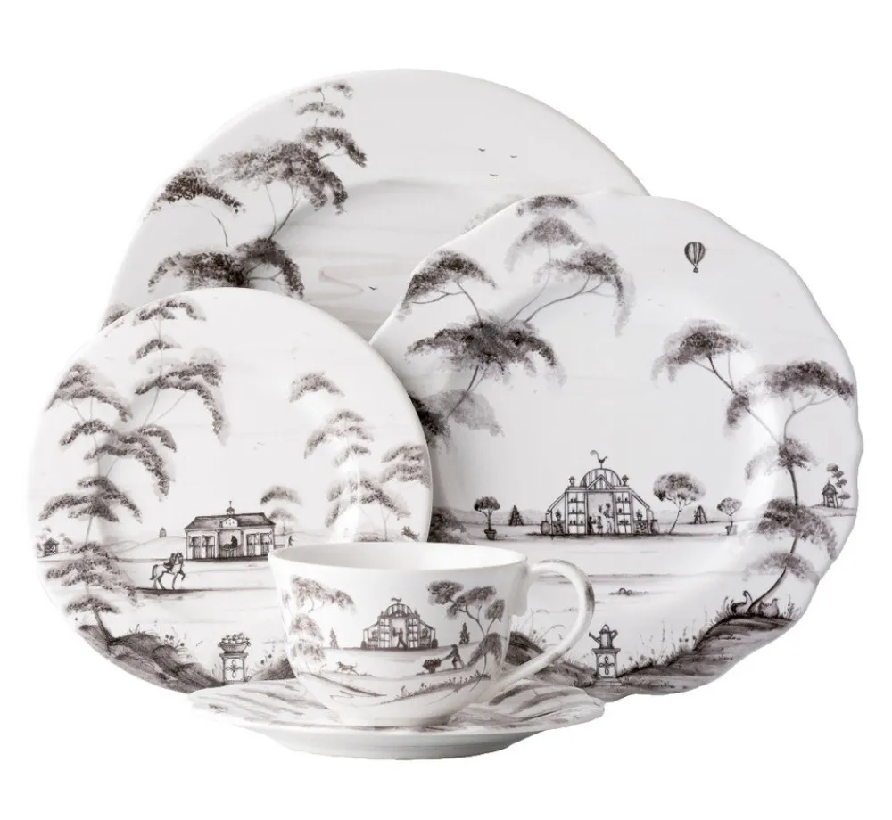 Juliska Dinnerware|Country Estate Flint 5pc Place Setting