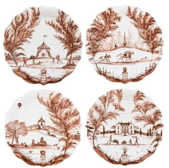 Juliska Dinnerware|Country Estate Harvest Party Plate Assorted, Set of 4
