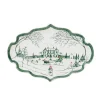 Juliska Dinnerware|Country Estate Winter Frolic 7" Trayin Evergreen