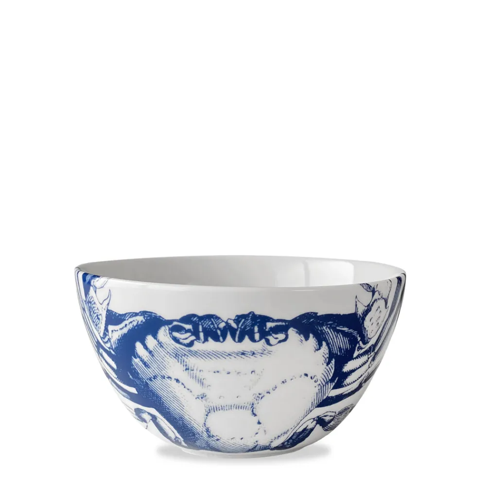 Caskata Dinnerware|Crabs Tall Cereal Bowl
