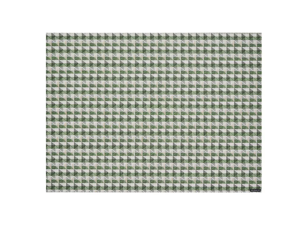 Chilewich Place Settings & Linens|Crane Rectangular Placemat in Thyme