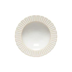 Costa Nova Dinnerware|Cristal Collection Pasta Plates in White, Set of 6
