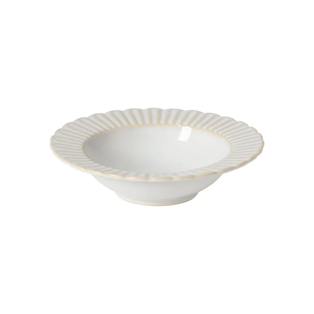 Costa Nova Dinnerware|Cristal Collection Pasta Plates in White, Set of 6