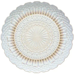 Costa Nova Dinnerware|Cristal Collection Round Platter in Nacar