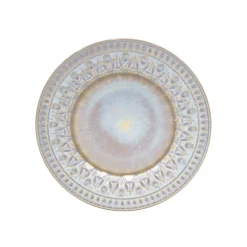 Costa Nova Dinnerware|Cristal Collection Salad Plates in Nacar, Set of 6