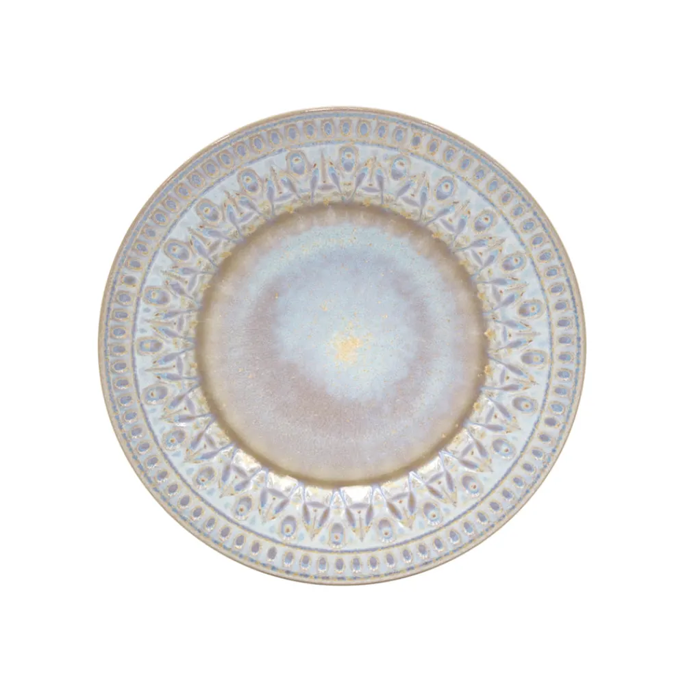 Costa Nova Dinnerware|Cristal Collection Salad Plates in Nacar, Set of 6