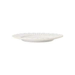 Costa Nova Dinnerware|Cristal Collection Salad Plates in White, Set of 6