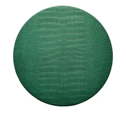 Kim Seybert Place Settings & Linens|Croco Placemat in Emerald, Set of 4