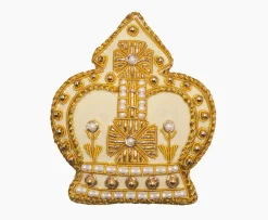 Henry Handwork Place Settings & Linens|Crown Gold Ornament