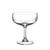 The Vintage List Glassware|Crystal Cocktail Glasses with Lens Design, Set of Four