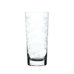 The Vintage List Glassware|Crystal Highballs with Fern Design, Set of Four