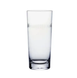 The Vintage List Glassware|Crystal Highballs With Spears Design, Set of 4