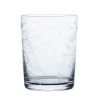 The Vintage List Glassware|Crystal Large Tumblers with Fern Design, Set of 4