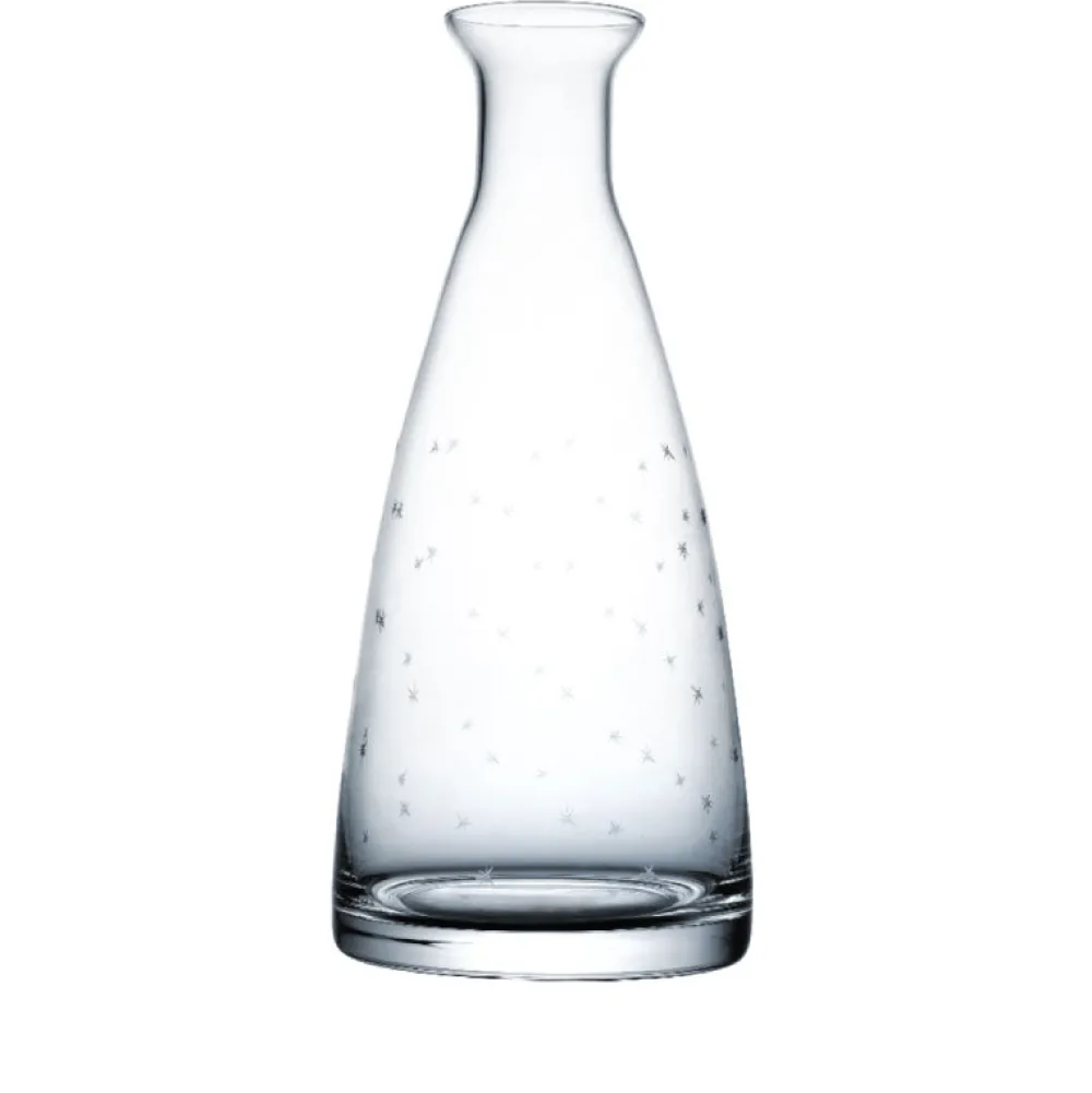 The Vintage List Glassware|Crystal Table Carafe with Stars Design