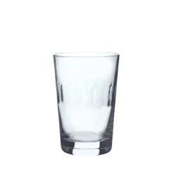 The Vintage List Glassware|Crystal Tumblers with Lens Design, Set of Six