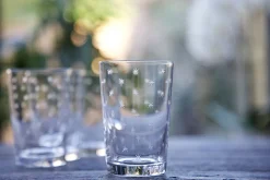 The Vintage List Glassware|Crystal Tumblers with Stars Design, Set of Six