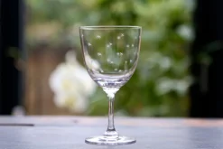 The Vintage List Glassware|Crystal Wine Glasses with Stars Design