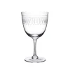 The Vintage List Glassware|Crystal Wine Glasses with Ovals Design