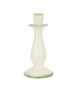 Rebecca Udall Décor|Candles|Daisy Candlestick in Leaf Green