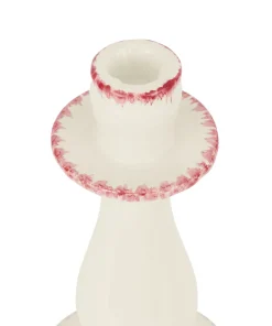 Rebecca Udall Décor|Candles|Daisy Candlestick in Raspberry