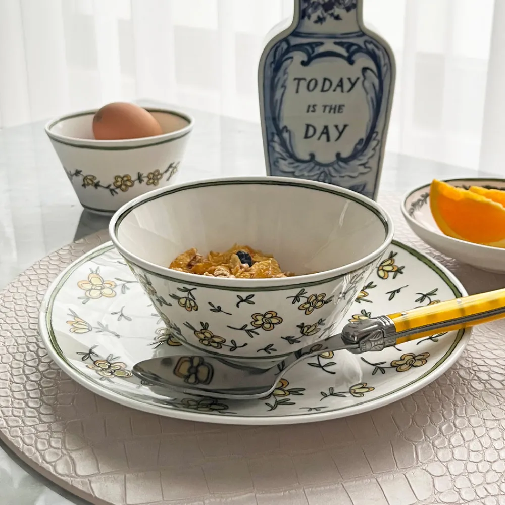 Twig NY Dinnerware|Daisy Chain Cereal / Soup Bowl