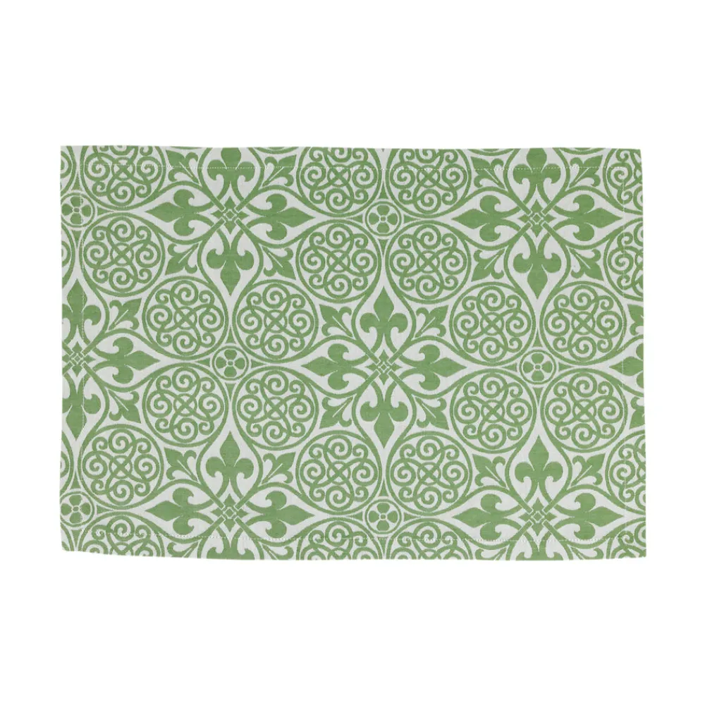 VIETRI Place Settings & Linens|Damask Placemats, Set of 4