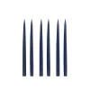 Rebecca Udall Candles|Danish Taper Candles in Denim Blue, Set of 6