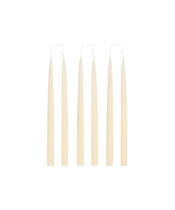 Rebecca Udall Candles|Danish Taper Candles in Ivory, Set of 6