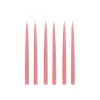 Rebecca Udall Candles|Danish Taper Candles in Rose, Set of 6