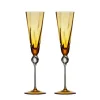 Kim Seybert Place Settings & Linens|Daphne Flute in Amber