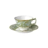Royal Crown Derby Glassware|Darley Abbey Drinkware in Mint Green