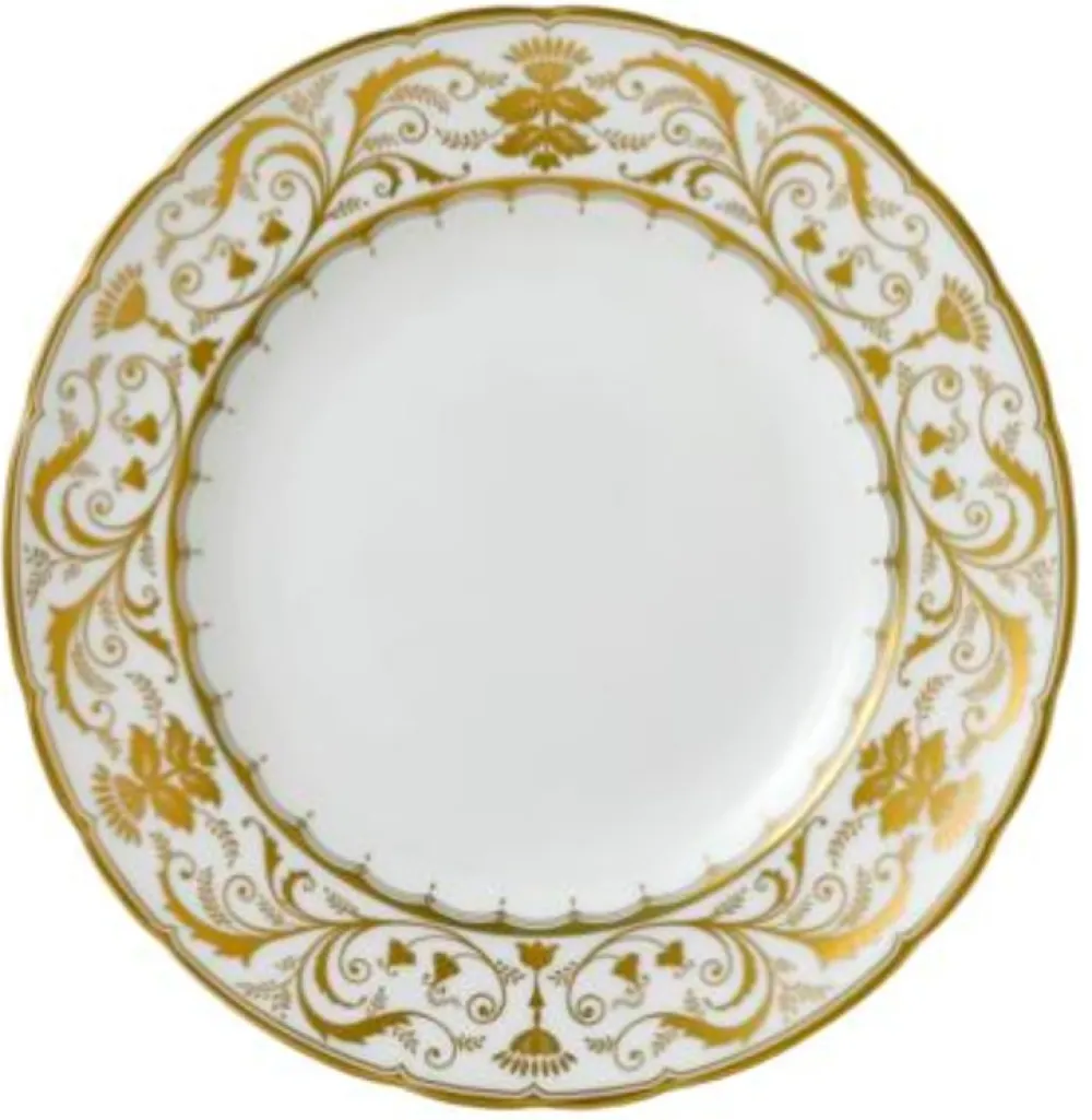 Royal Crown Derby Dinnerware|Darley Abbey White Dinnerware
