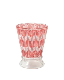 Cabana Glassware|D'Ascoli Donatello Glasses, Ruby, Set of 6